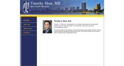 Desktop Screenshot of drtimshen.com